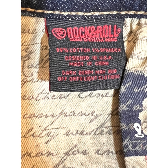 Vintage 46 Pistol Straight Jeans Mens 38x32 Regular Straight‎ Dark Wash Denim - Picture 12 of 14